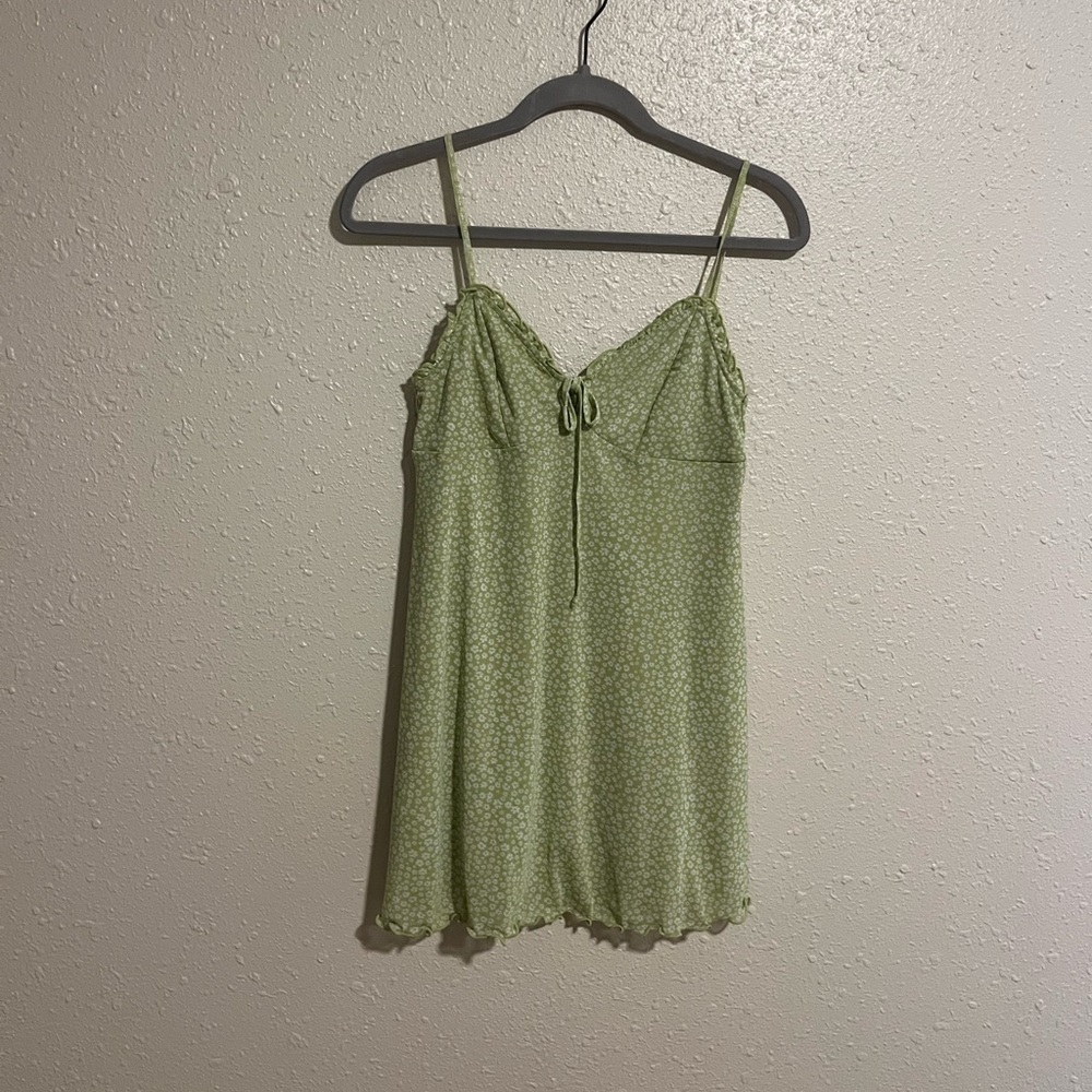 Green Floral Women's dress